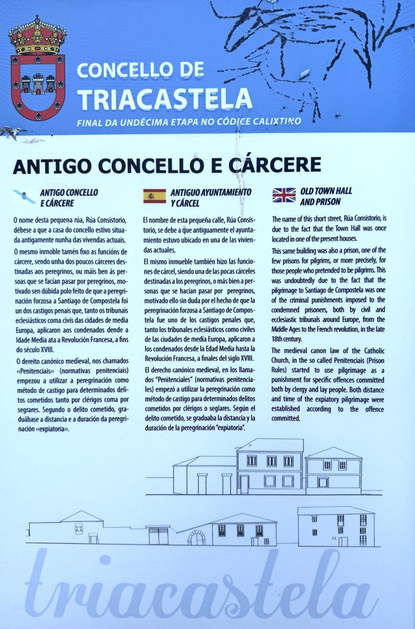 Complexo Xacobeo Hotel Tríacastela Buitenkant foto